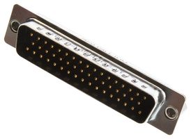 AMPHENOL COMMUNICATIONS SOLUTIONS L717SDDH50PC309 连接器, D-SUB, 公, DD, 50路, 焊杯