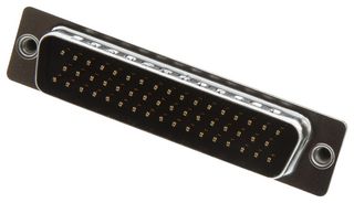 AMPHENOL COMMUNICATIONS SOLUTIONS L717SDDH50POL2RM5C309 连接器, D-SUB, 公, DD, 50路, 焊接