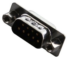 AMPHENOL COMMUNICATIONS SOLUTIONS L717SDE09PVFC309 连接器, D-SUB, 公, DE, 9路, 焊杯