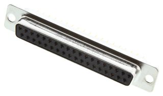 AMPHENOL COMMUNICATIONS SOLUTIONS L77DC37SOL2 连接器, D-SUB, 母, DC, 37路, 焊接