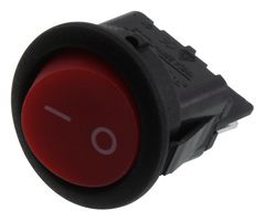ZF RRA22H3FBRNN 开关, 船型, SPST, 10A, 250V, 红色