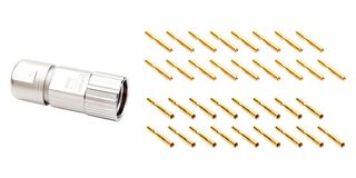 AMPHENOL SINE/TUCHEL MA7CAP1700S-S1-KIT SENSOR CONN, M23, PLUG, 17POS, CABLE