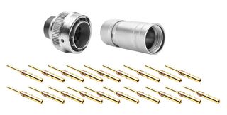 AMPHENOL SINE/TUCHEL RT061619PNH03SS-K 圆形连接器, 公, 19路, 电缆