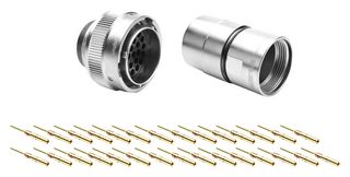 AMPHENOL SINE/TUCHEL RT062028PNH03SS-K 圆形连接器, 公, 28路, 电缆