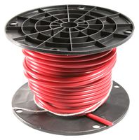 BELDEN 8866 002100 HOOK UP WIRE, 100FT, 18AWG, COPPER, RED,