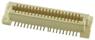 AMPHENOL COMMUNICATIONS SOLUTIONS 61082-041400LF STACKING CONNECTOR, RECEPTACLE, 40 POSIT