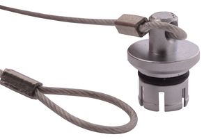 NORCOMP 820B-DC 防尘盖, 带链, 母, 圆形连接器