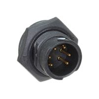AMPHENOL LTW BD-06PMMS-QC8001 标准尺寸, X-LOK, 5A, 06引脚, RECEP
