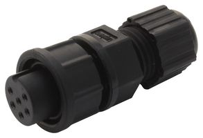 AMPHENOL LTW DC-03BFFB-LL7001. CIRCULAR CONNECTOR, 3POS, RCPT, CABLE