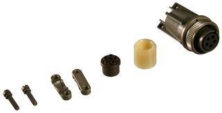 AMPHENOL INDUSTRIAL MS3106E14S-5S. CIRCULAR CONNECTOR, PLUG, 14S-5, CABLE