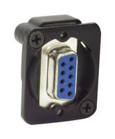 SWITCHCRAFT/CONXALL EHDB9FF 适配器, D-SUB, 9路, 母-母