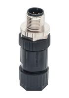 AMPHENOL LTW MSAS-08BMMB-SL7001. 现场安装, 过模, M 系列, M12, 2A, 08 引脚