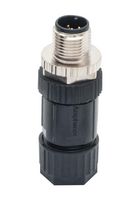 AMPHENOL LTW M12A-04BMMB-SL7001. SENSOR CONN, M12, PLUG, 4POS, CABLE