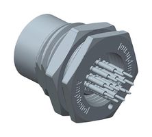 AMPHENOL LTW M12A-05PFFP-SF8002. 过模, M 系列, M12, 4A, 05 引脚, 母