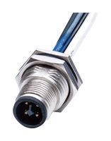 AMPHENOL LTW M12T-04PMMS-SF8C15. SENSOR CABLE, 4P M12 PLUG-FREE END/150MM