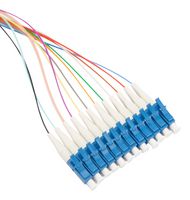 L-COM FPT12-LCUSM-R-FO-3 光纤线缆, 9/125UM, LC-自由线端, 3M