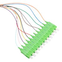 L-COM FPT12-SCASM-GR-3 FIBRE CORD, 9/125UM, SC-FREE END, 3M