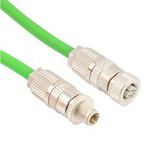 L-COM TRGPA405-1M 传感器线缆, M12 公-M12 母, 3.3英尺