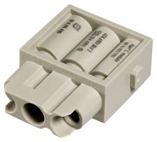 HARTING 09140033101 RECTANGULAR HAN MODULE FEMALE 3 POSITION
