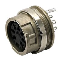 AMPHENOL SINE/TUCHEL T 3427 100 后安装母金属连接器, 母