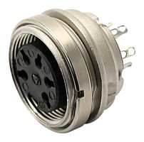 AMPHENOL SINE/TUCHEL T 3507 150 圆形连接器, 母, 8路, 压接