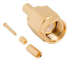 AMPHENOL RF 901-10107 RF CONN, SMA PLUG, 50 OHM