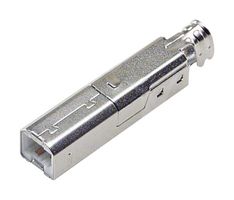 L-COM USBCN2.0-B. 连接器, USB, 2.0 类型 B, 插头, 4路