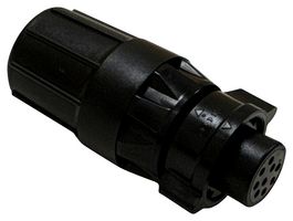SWITCHCRAFT/CONXALL W3282-9SG-P-457 CIRCULAR SEALED CONN, PLUG, 9POS, CABLE