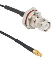 AMPHENOL RF 095-900-573-012 RF COAX CBL, MCX PLUG-TNC RP JACK, 12"