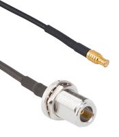 AMPHENOL RF 095-900-575-024 RF COAX CBL, MCX PLUG-N TYPE JACK, 24"