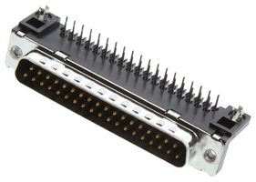 AMPHENOL COMMUNICATIONS SOLUTIONS D37P23A6GX00LF 连接器, D-SUB, 公, DC, 37路, 焊接