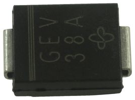 VISHAY SMCJ20A-E3/57T TVS DIODE, 1.5KW, 20V, DO-214AB