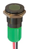 APEM Q8F7BXXG02E LED INDICATOR 8MM FLUSH 2VDC IP67