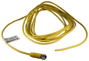LUMBERG AUTOMATION RKT 4-633/5M SINGLE ENDED SENSOR CORDSET, M12 4 POSIT