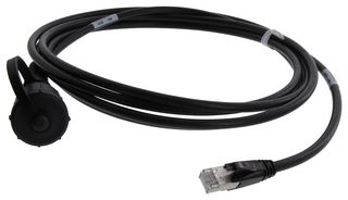 STEWART CONNECTOR 67PAD-030-K 连接线, CAT6A, RJ45 插头-插座, 3M