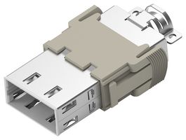 TE CONNECTIVITY T2111322101-001 HEAVY DUTY MODULE, PLUG, 32POS, 2.2A