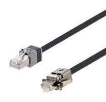 L-COM TRG795MZ-01 电缆, CAT 7 S/FTP RJ45 无卤素