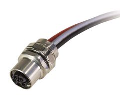 HARTING 21035992516 传感器线缆, 4P M12 母-自由线端, 11.8英寸