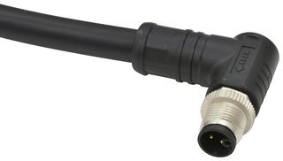AMPHENOL LTW M12L-05BMMM-SR8H05 SENSOR CORD, 5P M12 PLUG-FREE END, 16.4
