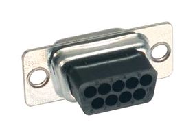 L-COM C&P9F INSERTION TYPE D-SUB CONNECTOR, DB9 FEMALE 07H2394