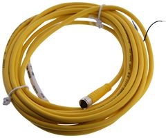 TURCK PKG 3M-4 传感器线缆, M8 3P 母-自由线端, 4M