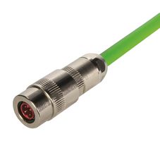 HARTING 21021451430 SENSOR CONN, M8, 4POS, PLUG, CABLE