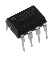 TEXAS INSTRUMENTS TLC272IP . 芯片, 运算放大器, 1.7MHZ, 3.6V/uS, DIP-8
