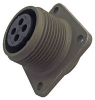 AMPHENOL INDUSTRIAL MS3102E14S-2S. 圆形连接器, 尺寸14S, 4路, 盒式