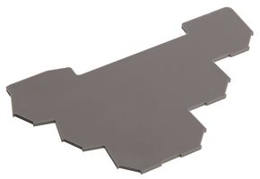 WEIDMULLER 1784210000. END PLATE, W SERIES MODULAR TERMINAL