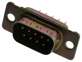 AMPHENOL COMMUNICATIONS SOLUTIONS DEM09P300 D SUB CONN, PLUG, DE, 9POS, SOLDER