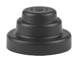 NKK SWITCHES AT4043 SPLASHPROOF BOOT, BLACK, PB SWITCH