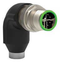 TE CONNECTIVITY 2350791-2 连接器, M12 X-M-8, 90, 压接, CAT7