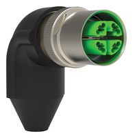 TE CONNECTIVITY 2350797-1 电缆组件, M12 X-M-8, 90, 压接, CAT7, H&S