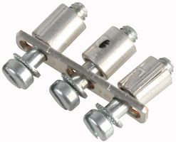 WEIDMULLER 0336500000 跨接器栅, 3路, 黄铜, 端子块